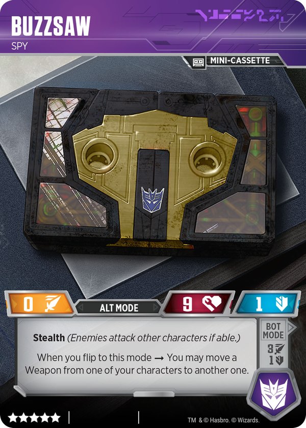 SDCC 2019   Transformers TCG Blaster Vs Soundwave Card Art Plus Retail Version And Omnibots Pack Announced  (19 of 33)